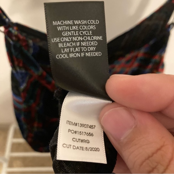 Torrid Sophie Velvet Swing Cami - Picture 5 of 9